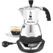 Bialetti Easy Timer 6 Manual Electric moka pot 0.5 L 8006363009997  Kafijas automāts