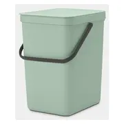 Brabantia Sort  Go Waste Bin Jade Green 25 L 8710755212765 atkritumu tvertne
