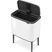 Brabantia Waste Bin Bo Touch 36 L  white 8710755313509 313507 atkritumu tvertne