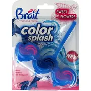 Brait Kostka toaletowa 2-Fazowa Color Splash do Wc Sweet Flowers 45G 9600388 5908241719888  Joinedit73893318 tīrīšanas līdzeklis