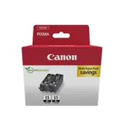 Canon Pgi-35 Ink Cartridge Twin Pack  1509B029 Pgi35Bkdo2 toneris