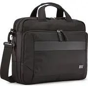 Case Logic Slim Briefcase Notia-114 Fits up to size 14  Black Shoulder strap 3204196 373153 Notia114 portatīvo datoru soma apvalks
