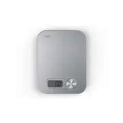 Caso  Design kitchen scale Maximum weight Capacity 5 kg Graduation 1 g Display type Digital Stainless Steel 4038437032659 virtuves svari