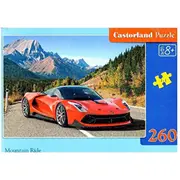Castorland Puzzle 260 Mountain Ride  5904438027477 290229 puzle puzzle