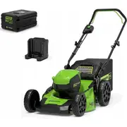 Cordless mower 60V 4Ah 46 cm Greenworks Gd60Lm46Hpk4  - 2502807Ub Gr2502807Ub Zāles pļāvējs Trimmeris