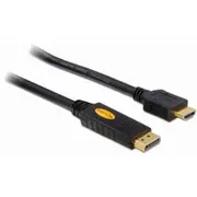 Delock Cable Displayp. maleHDMI male 5M  82441 adapteris