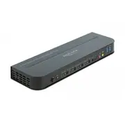 Delock Displayport 1.4 Kvm Switch 8K 30 Hz with Usb 3.0 and Audio - / audio switch 4 ports  11484 datortīklu aksesuārs