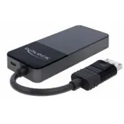 Delock Displayport 1.4 Splitter 1Xdp in  3Xdp out 87737 dock stacijas Hdd adapteri