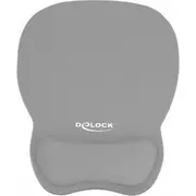 Delock ergonomic mouse pad with gel wrist rest - 245X206  De 12698 peles paliknis