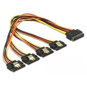 Delock power extension cable - Sata to 30 cm  60157 kabelis vads