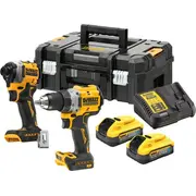 Dewalt Zestaw Combo 18V Dck2051H2T Dcd800Dcf850 2X1 7Ah Powerstack Tstak  Qw Bd-Dck2051H2T