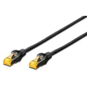 Digitus Patchcord - Rj-45 M 50 cm Sftp Cat 6A Czarny Dk-1644-A-005 / Bl  Dk 1644 A 005/Bl tīkla kabelis