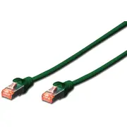 Digitus Patchcord Cat6  S-Ftp 3M zielony 10 sztuk Dk-1644-030-G-10 Dk 1644 030 G tīkla kabelis