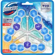 Domestos Zawieszka do Wc Power 5 50G Ocean 3 8720182903167  Joinedit66703563 tīrīšanas līdzeklis