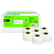 Dymo Lw-Rucksendeadress-Etiketten gros 25X54Mm 6X 500St/Rol  2177564 uzlīmju printeris