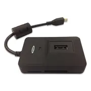 Ednet Otg Usb 2.0 Hub  Card Reader for Smartphones and Tablets black color 31516 centrmezgli