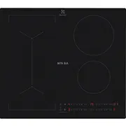 Electrolux 600 Series Saphirmatt  Hob2Hood platums 59 cm bez ramja melna - Iebuvejama indukcijas plits virsma Civ63443Ct plīts