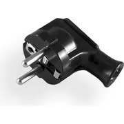 Elgotech Wtyczka katowa 16A 250V Czarna Wt-35-2 5902694002535  Joinedit16098904