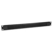 Equip 19 Kabeldurchfuhrung 1He mit Bursteneinsatz schwarz  327413 adapteris