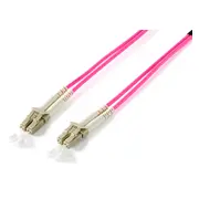 equip 255516 Lwl Patchkabel Hf Lc/Lc 50/125Μ duplex Om4 10.00M violett  kabelis vads