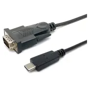 Equip Adapter Usb-C - Seriell Rs232-Db9  St/St 1.50M sw 133392 adapteris