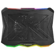 Esperanza Egc110 notebook cooling pad 800 Rpm Black  portatīvā datora dzesētājs paliknis