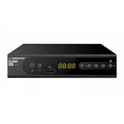 Esperanza Ev106P Digital Dvb-T2 H.265/Hevc tuner  Black uztvērējs