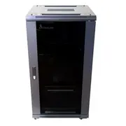 Extralink Ex.14749 rack cabinet 27U Brīvi stāvošs Black 