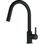 Franke Lina Pullout kitchen tap standing onyx 115.0626.055  7612985901703 jaucējkrāns