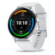 Garmin Venu 3 3.56 cm 1.4Quot Amoled Digital 454 x pixels Touchscreen Silver  White Wi-Fi Gps Satellite 010-02784-00 010 02784 00 Viedais pulkstenis smartwatch