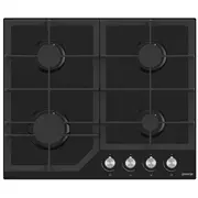Gas hob on glass Gt641Kb  plīts virsma