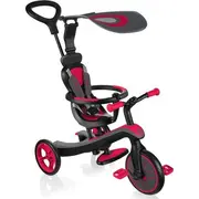 Globber tricycle Explorer 4 in 1 red 632-102  632 102 632-102-2 bērnu ratiņi