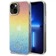 Guess Iml Faceted Mirror Disco Iridescent Case for iPhone Apple 15  1052009 152918-Uniw 3666339172312 Gue003136-0 Guhcp15Shdecmi
