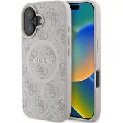 Guess Ring Classic Logo do iPhone 16 rozowy  Guhmp16Sg4Gfrp 13926127 maciņš apvalks mobilajam telefonam