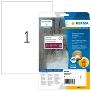 Herma Hardwearing Labels 210X297 25 Sheets Din A4 pcs. 4698  uzlīmju printeris