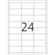 Herma Labels hard-wearing A4 24X25 66X33 8Mm white lapas adh.  4691 biroja tehnikas aksesuāri