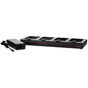 Honeywell Ct40 4 Bay Qual Battery 5704174019411 Charger w Eu Cord Ct40-Qbc-2  Qbc 2