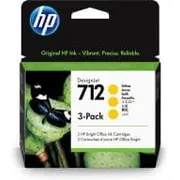 Hp 712 3-Pack 29-Ml Yellow Designjet Ink  3Ed79A kārtridžs