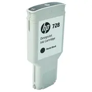 Hp 728 300-Ml Matte Black Designjet Ink Cartridge  F9J68A kārtridžs