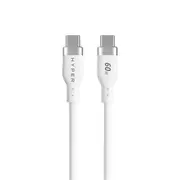 Hyper Hyperjuice Usb-C Silicone Charging Cable  1.5 m White Hj4011Whgl Usb kabelis