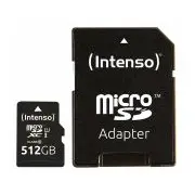 Intenso microSDXC Cards  512Gb Class 10 Uhs-I Premium 3423493 atmiņas karte