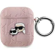 Karl Lagerfeld Kla2Pgkcpp Airpods 1/2 cover rozowy/pink Monogram amp Choupette Head 13316983 3666339283674  Joinedit63118770