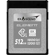Karta pamieci Exascend Element Cfexpress B 512Gb Expc3S512Gb 6972904952171  Joinedit67812397