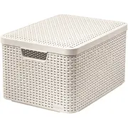 Kaste ar vaku Style L 43 6X32 6X23Cm kremkrasa 3253923619027 