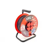 Kel Przedluzacz bebnowy Professional Line 40M H05Rr-F 3X1 5 4Xgs 16A Ip44 czarny W-97056 5902273400851  Joinedit17233497