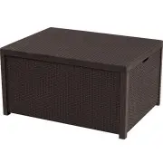 Keter Darza galdins/uzglabasanas kaste Arica bruns 29200570599  8711245129679 Dārza mēbeles