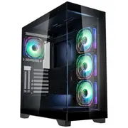 Kolink Unity Peak Argb Midi-Tower Showcase  Tempered Glass - black 5999094005594 100338105 Blk Datora korpuss