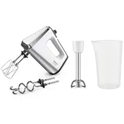 Krups 3Mix 9000 Gn9121 Handmixer weiß / silber  8008995 3Mix9000