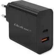 Ladowarka Qoltec Super Quick Pd  1Xusb-C 1Xusb 90W 5-20V 2.4-4.35A Czarna 52381 5901878523811 Joinedit55698451
