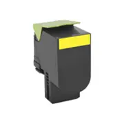 Lexmark 80X Yellow Toner Cartridge High Return 3K  80C2Hy0 toneris